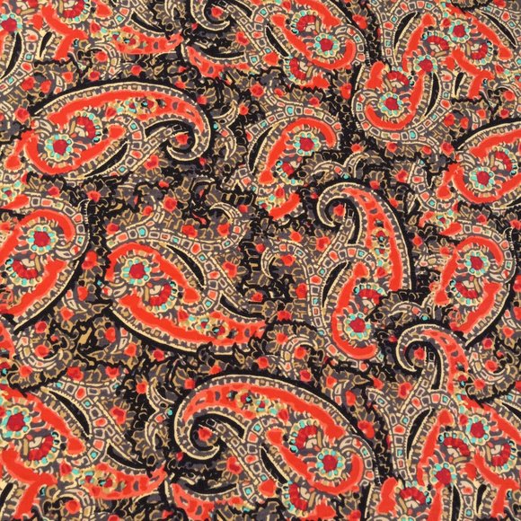 Lularoe XXS Irma Tunic Colorful Paisley Oversize - Picture 2 of 5